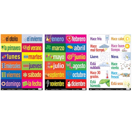 Poster Pals Spanish Multi-Purpose Card Set P235